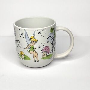 Disney Tinker Bell Pixie Magic Ceramic Coffee Tea Mug Cup Peter Pan NEW